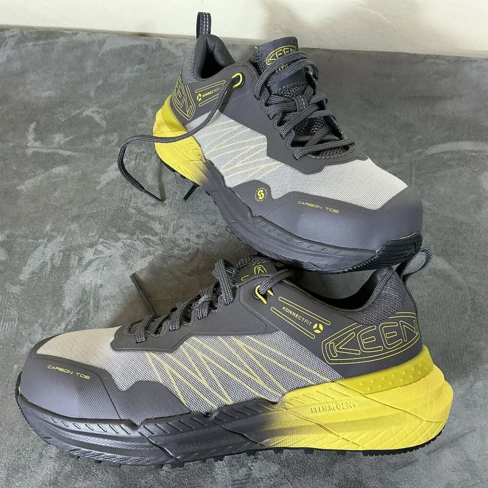 Keen Utility Speed Works Konnect Fit ReGen 7 D Steel Toe Work Shoes UK6 Eur 39.5